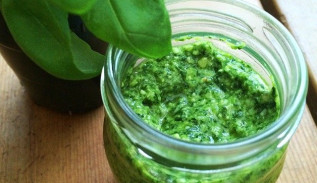 Homemade Basil Pesto