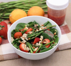 Springtime Strawberry Couscous Salad