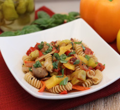 Turkey Sausage Pizzaiola