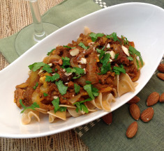 Lamb Curry with Apricots and Almonds