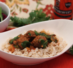 Spicy Curry Lamb Meatballs