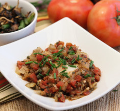 Herbed Tomato Cod with Capers