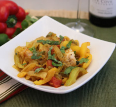 Curried White Fish Creole