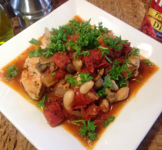 Fire Roasted Tuscan Style Chicken