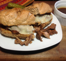 Brisket French Dip Sandwiches