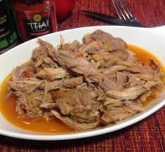 Slow Cooker Thai Inspired Pulled Pork