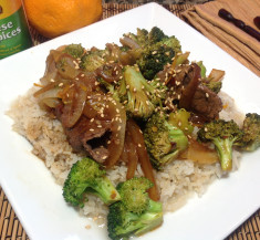 Spicy Orange Beef and Broccoli