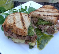Grilled Steak Panini