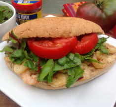 Shrimp Po-Boy Sandwich