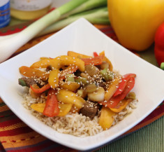 Asian Beef with Peppers