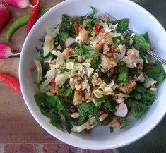 Catfish Salad with a Flair