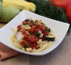 Baked Cod with Herbed Tomato Sauce