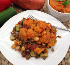 Moroccan Sweet Potato Shepherd’s Pie