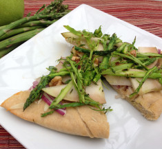 Shaved Asparagus Pizza