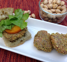 Pistachio Chicken Sliders