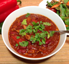Smoky and Sweet Turkey Chili