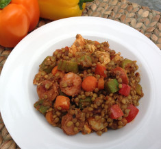 Jambalaya Lentil Bowl