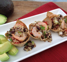 Quinoa Shrimp Cups