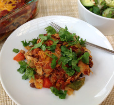 Chicken Enchilada Bake