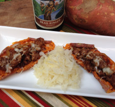 Oktoberfest Inspired Potato Skins