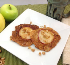 Apple Peek-a-Boo Pancakes