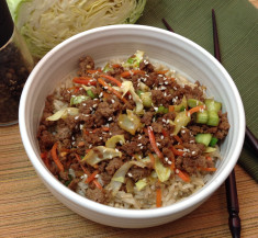 Korean Beef and Veggie Bowl