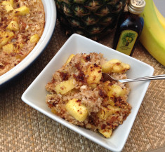 Baked Pineapple Oatmeal