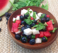 Red, White and Blueberry Salad