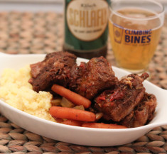 Slow Cooker Balsamic Ribs