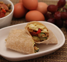 Cajun Inspired Breakfast Burrito