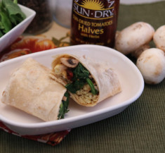 Mediterranean Breakfast Burrito