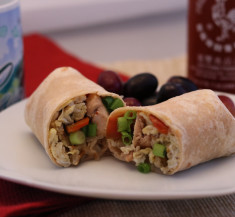 Chicken Bulgogi Breakfast Burrito