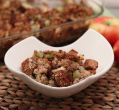 Cranberry Apple Sausage Dressing