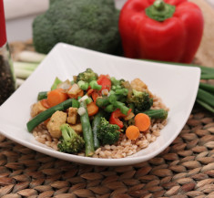 Szechuan Tempeh Stir Fry