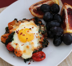 Egg and Veggie Stuffed Mushrooms