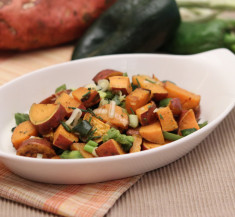 Sweet Potato and Poblano Salad
