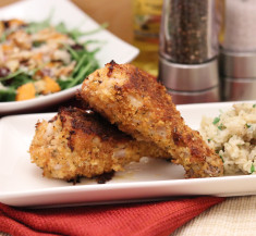 Healthi-Fried Chicken Drumsticks