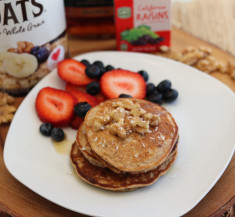 Oatmeal Raisin Pancakes