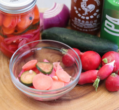 Spicy IPA Pickled Veggies