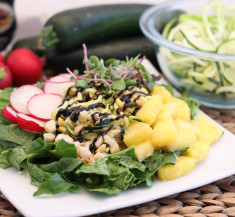 Tropical Zucchini Noodle Salad