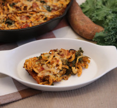 Pumpkin and Sweet Potato Sausage Skillet