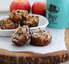 Carrot Cake Baked Oatmeal Cups