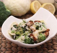 Broccoli Cabbage Caesar Salad