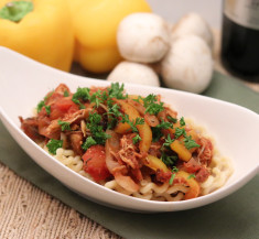 Garlic Chicken Cacciatore