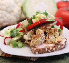 Louisiana-Inspired Cauliflower Sandwich