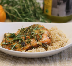Orange Rosemary Salmon