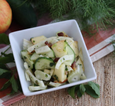 Fennel Salad with Orange Mint Vinaigrette