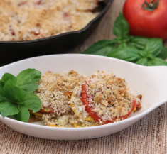 Summer Squash Tomato Gratin