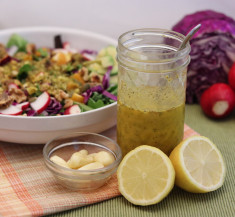 Super Immune-Boosting Garlic Lemon Vinaigrette