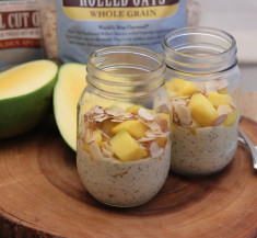 Mango Sunrise Overnight Oats